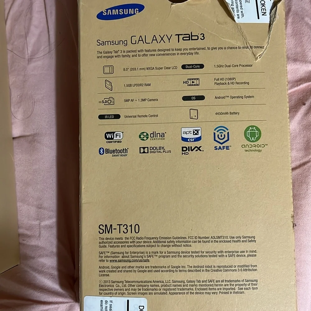 New Samsung Galaxy Tab 3
